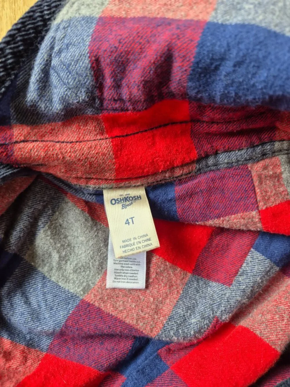 OshKosh B'Gosh Corduroy/Flannel Lined Overalls